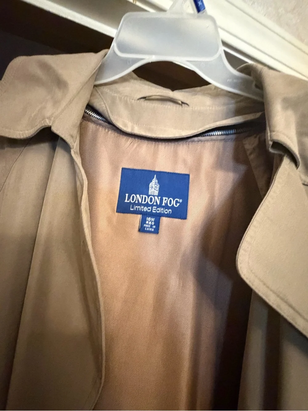 London Fog classic long